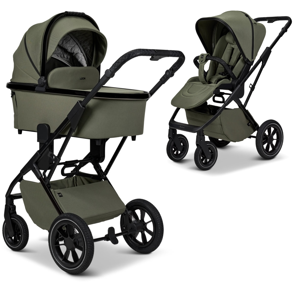 Moon Piu Stroller with Carrycot 2026