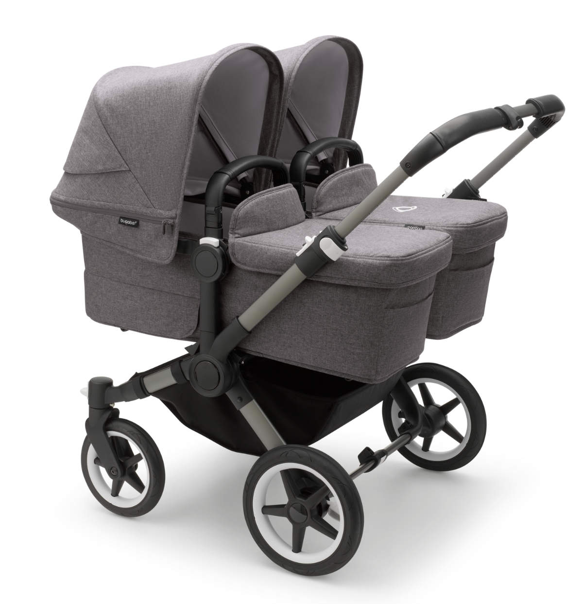 stroller that can convert to double Valco Baby Snap Duo Trend Stroller, Charcoal Size:7' 10