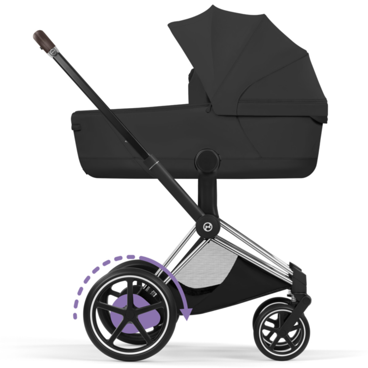 Cybex E-Priam 5 Style Stroller Set 3 in 1 incl. Cloud T i-Size Car Seat