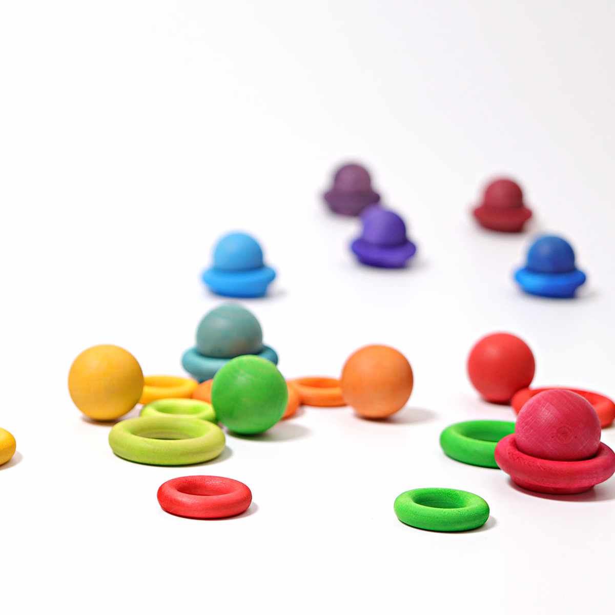 Grimms Building Rings Rainbow