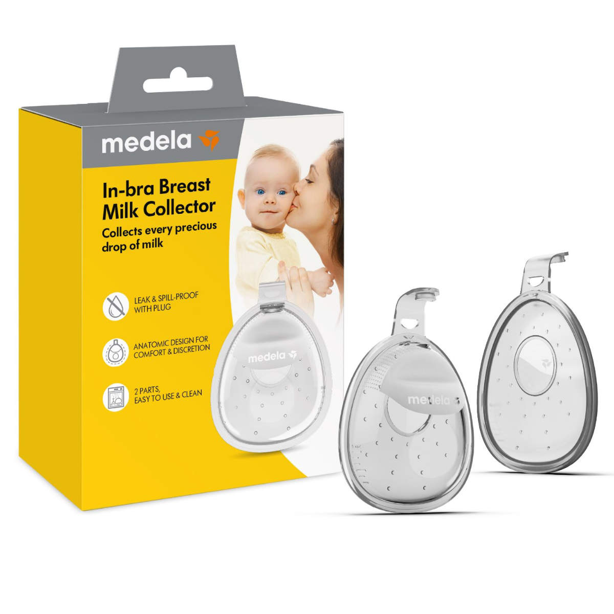 Medela InBra Milk Collection Shells, Set of 2