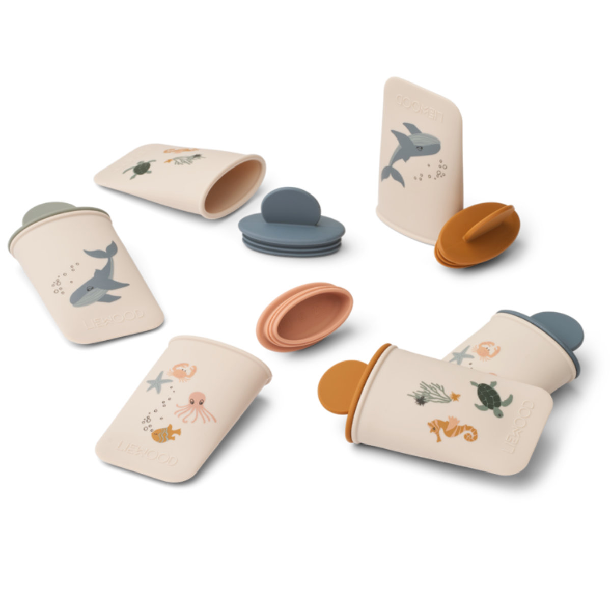 Liewood Malik Ice Pop Moulds – Set of 6