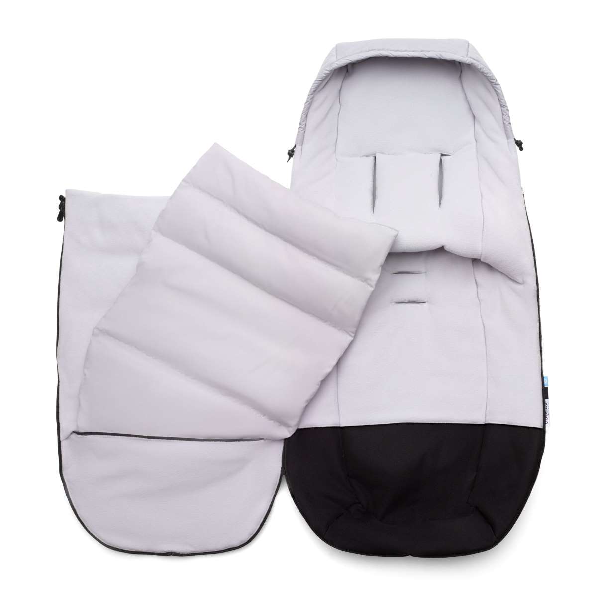 Bugaboo Performance Winterfußsack in Grau - Draufsicht