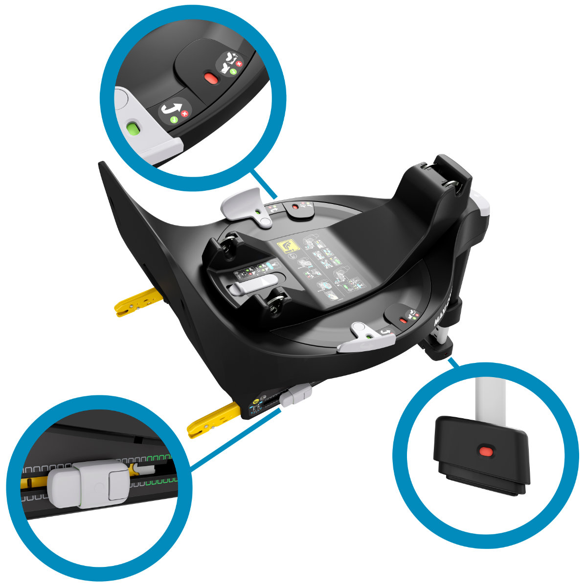 Maxi Cosi FamilyFix 360 i-Size Basisstation – 360° drehbar