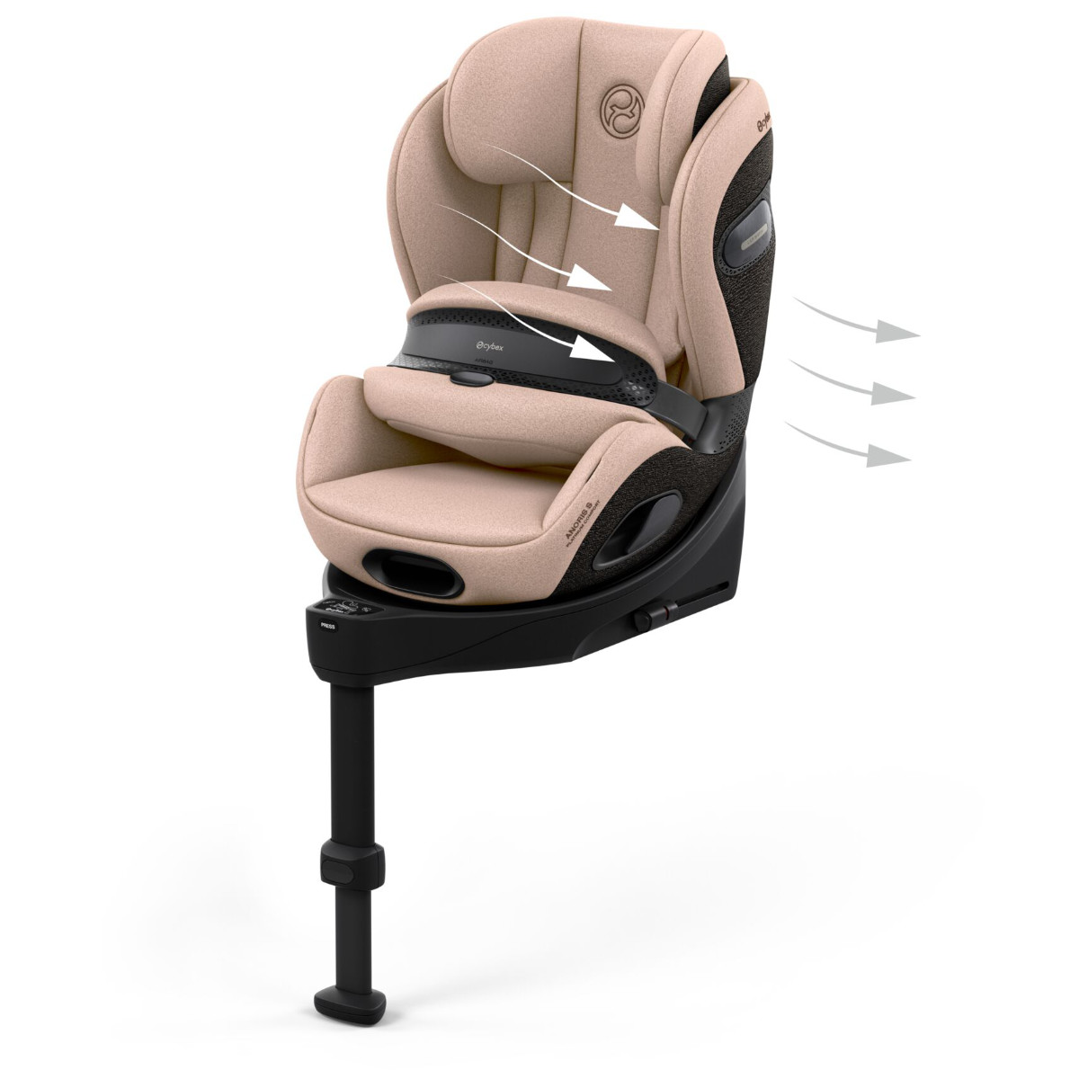Cybex Anoris S Airbag i-Size Kindersitz (15 Monate–7 Jahre)