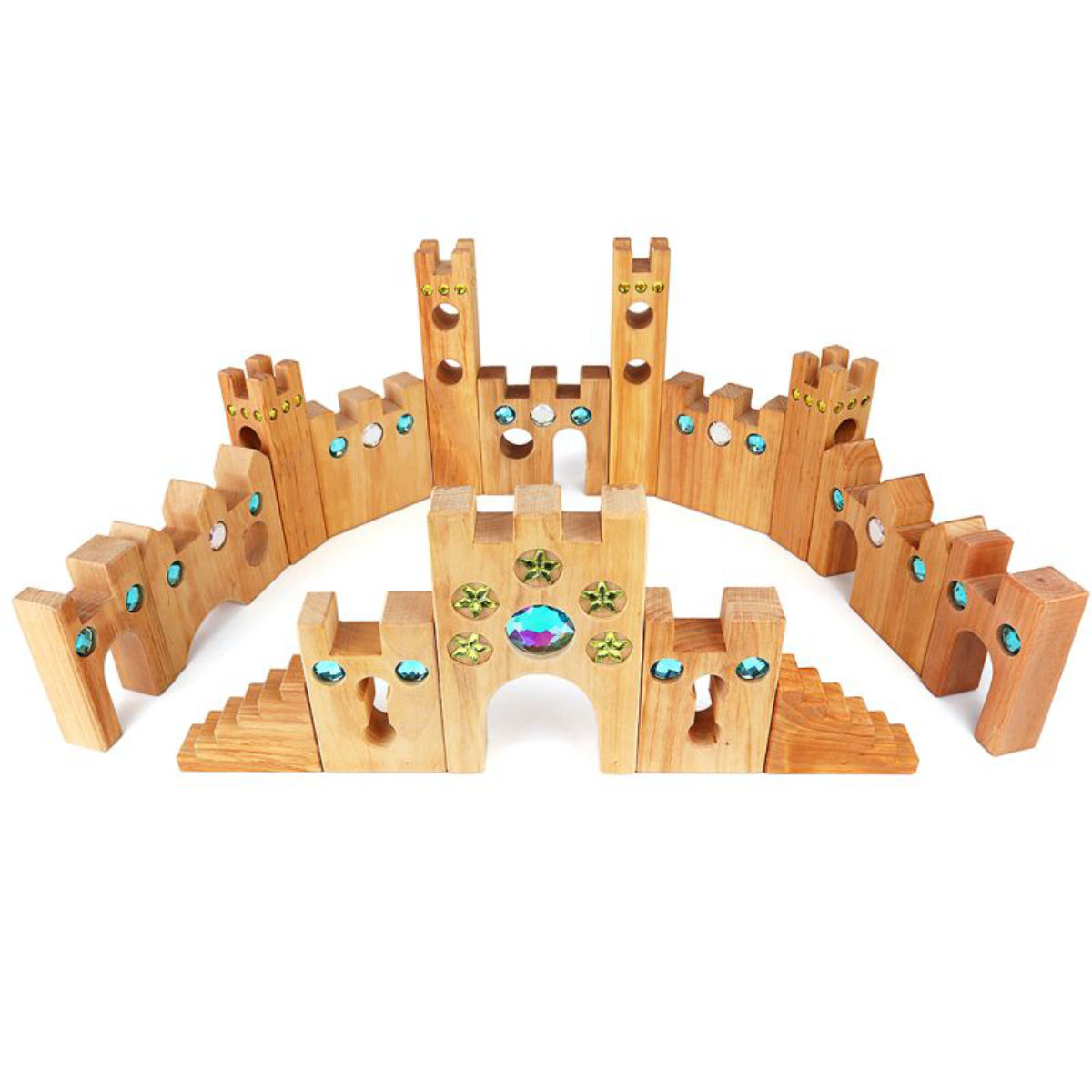 Bauspiel Large Fairy Castle 16 Pieces