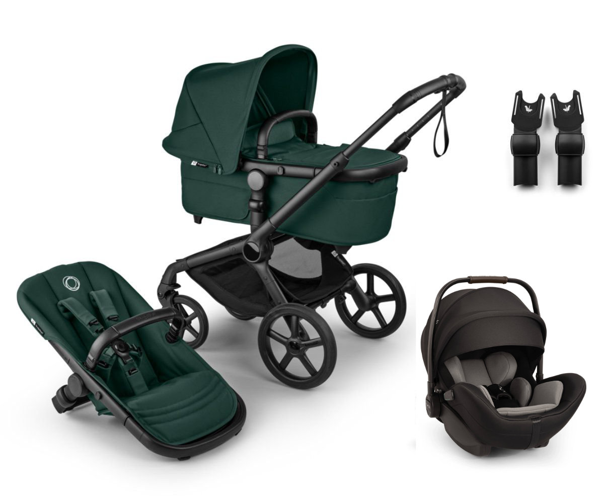 Bugaboo Fox 5 Renew Kinderwagen Set 3 in 1 inkl. Nuna Arra Flex i-Size Babyschale