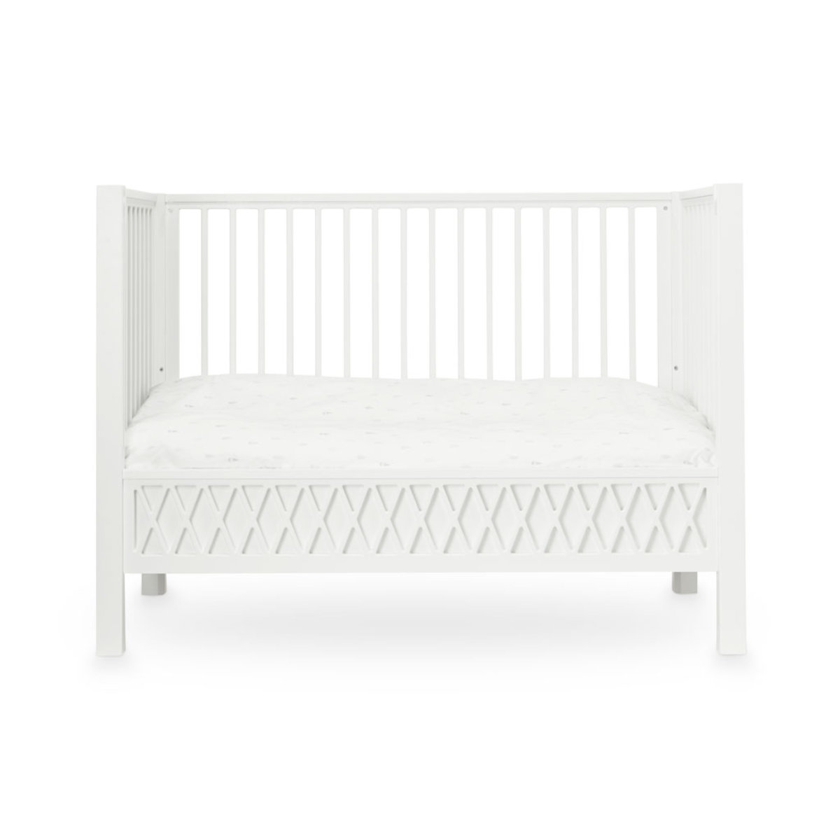 Cam Cam Copenhagen Harlequin Baby Bed, 60x120cm, FSC Mix