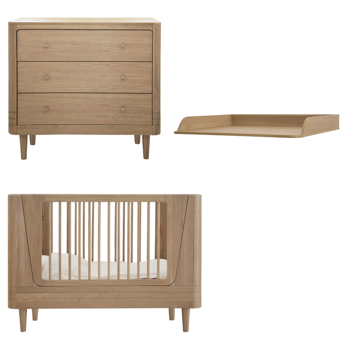 We Are Bitte Babykinderzimmer Nature 2.0 - Eiche