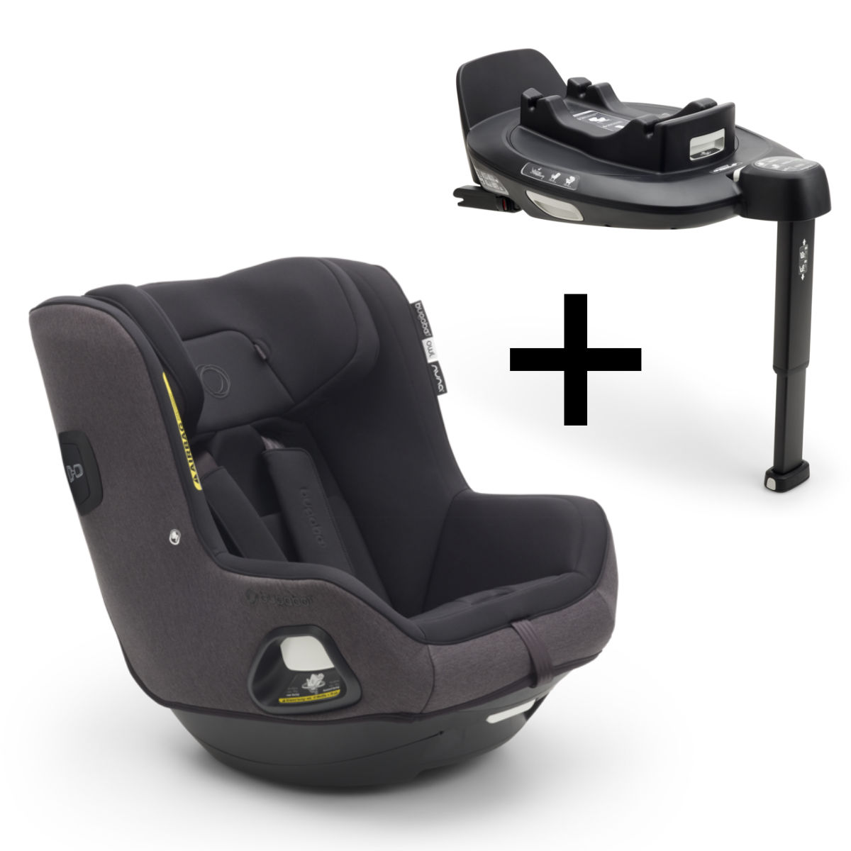Bugaboo Owl by Nuna child seat (0-4 years) incl. Bugaboo 360 Isofix Base
