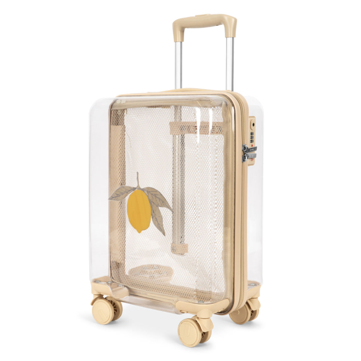Konges Sløjd Transparent Kids Suitcase