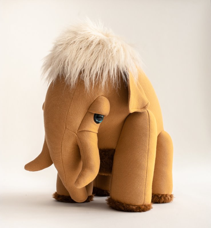 BigStuffed cuddly toy Mammoth