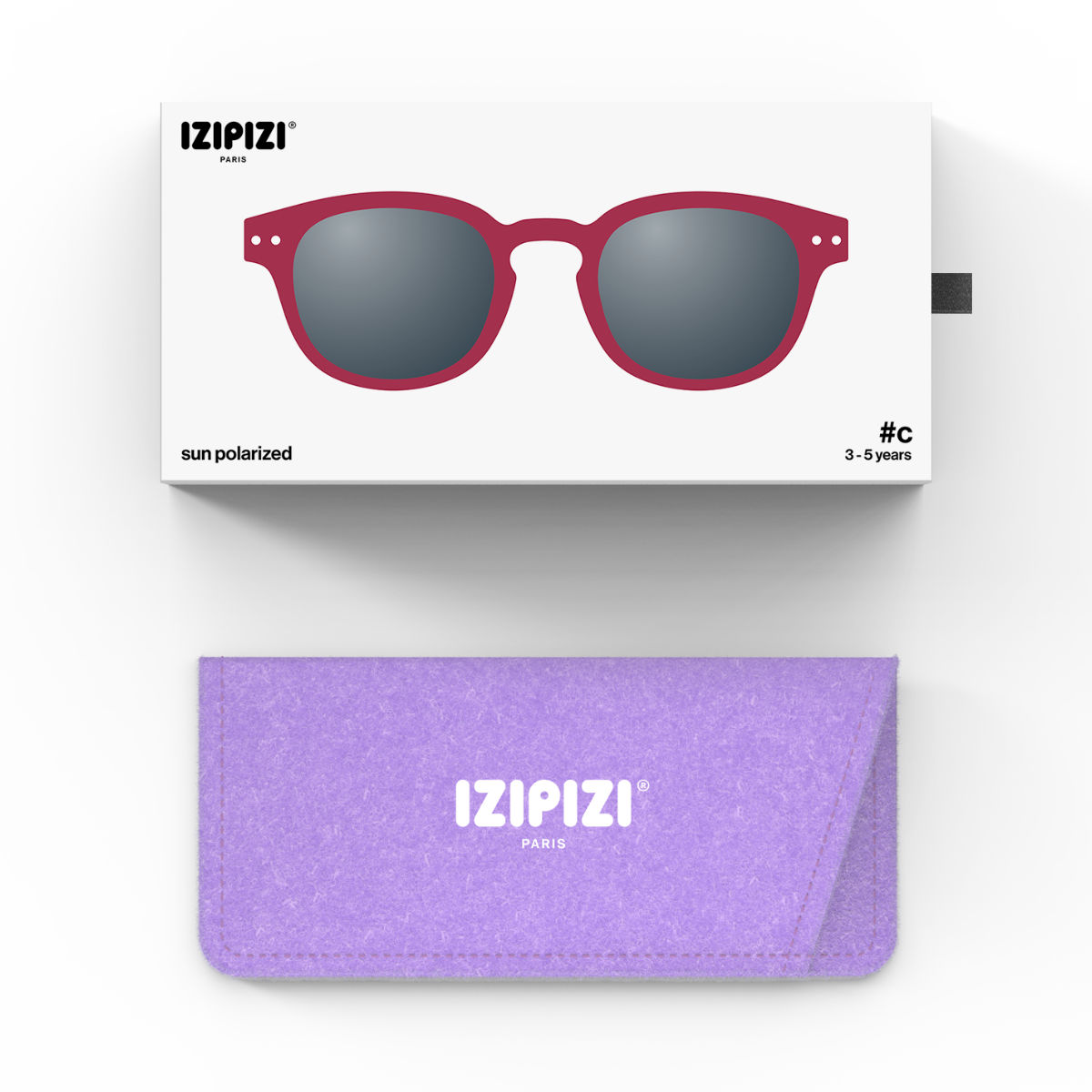 IZIPIZI Kinder Sonnenbrille #C für 3–5 & 5–7 Jahre
