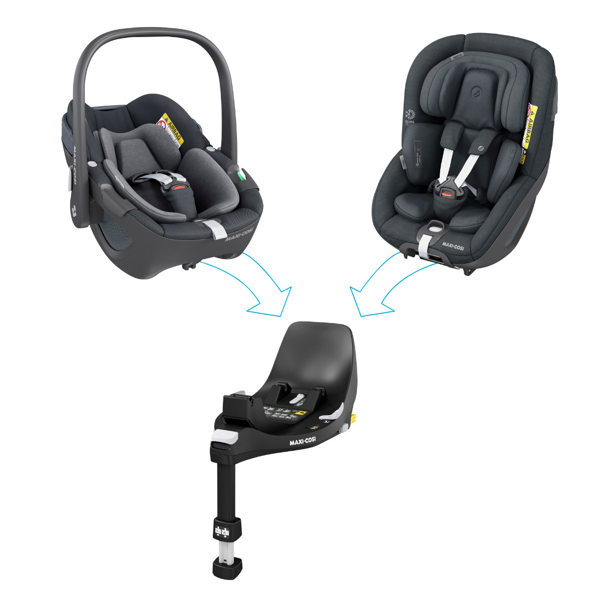 Maxi Cosi FamilyFix 360 i-Size Basisstation – 360° drehbar