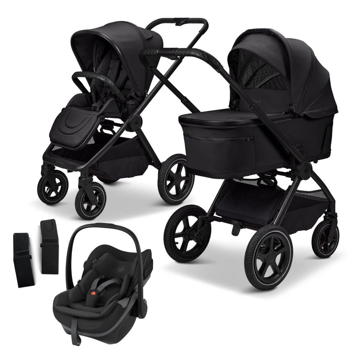 Moon Gio Fold Air 3-in-1 Stroller Set incl. Maxi-Cosi Pebble Slide Pro Infant Car Seat