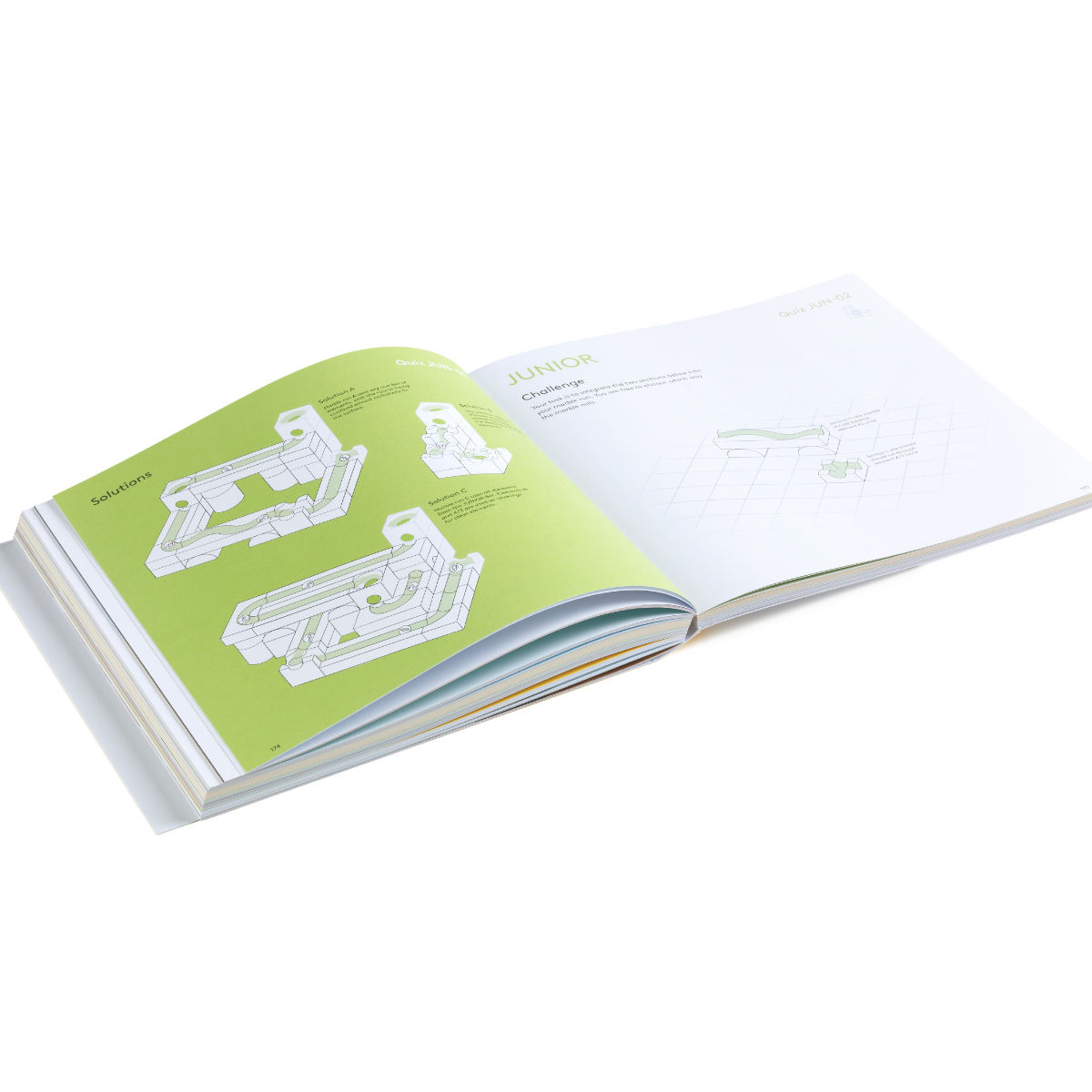 CUBORO The Book – Ideas & Instruction Guide for Marble Runs