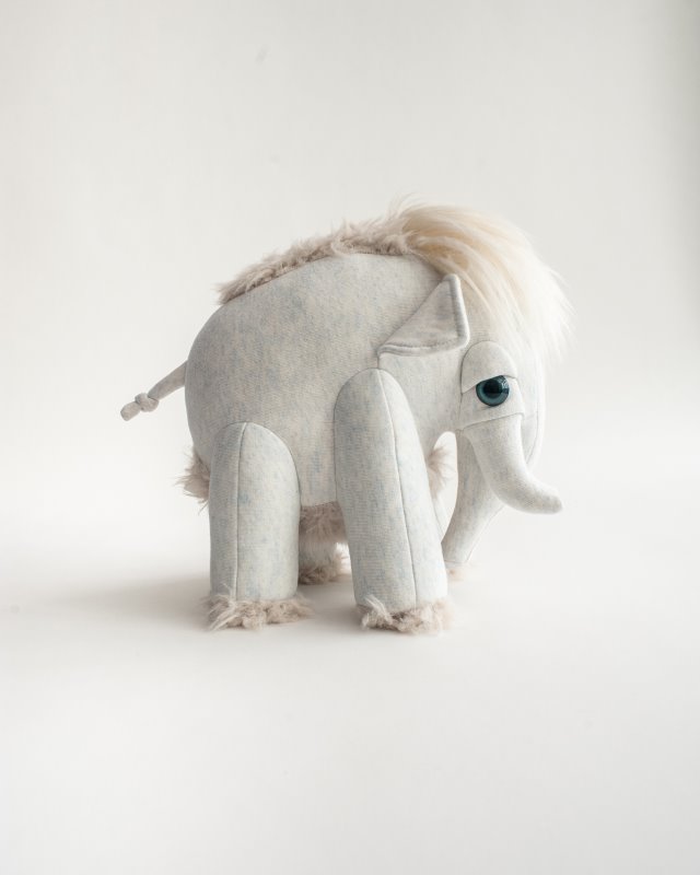 BigStuffed cuddly toy Mammoth