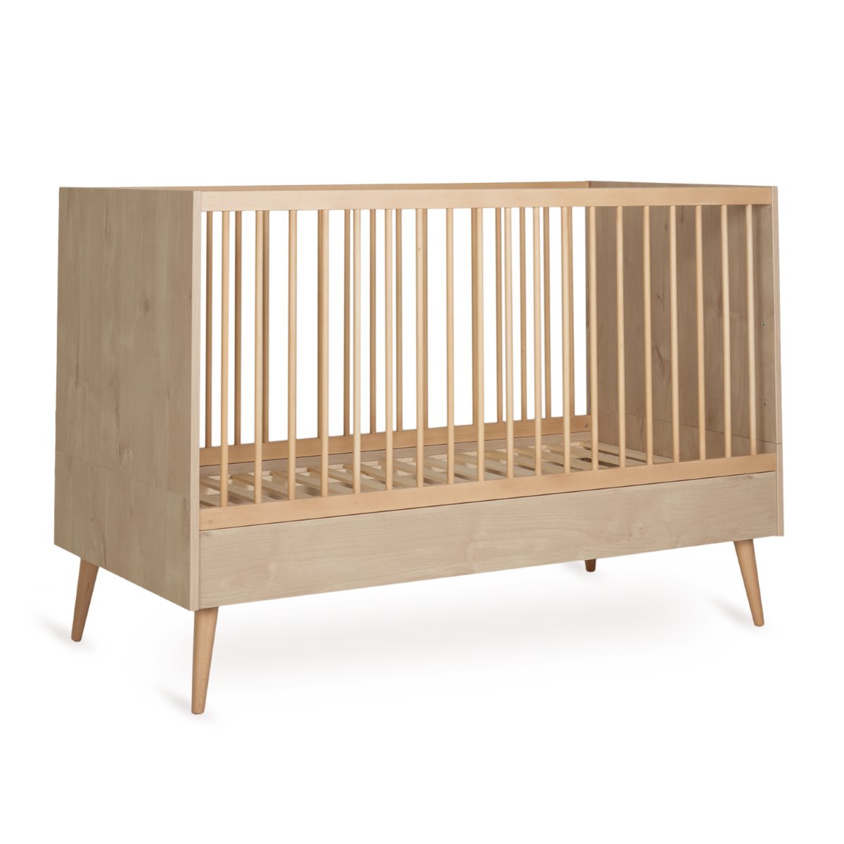 Quax Cocoon Babybett 70 x 140 cm eiche natur