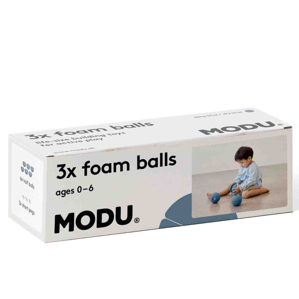MODU Schaumstoffbälle 3-teilig
