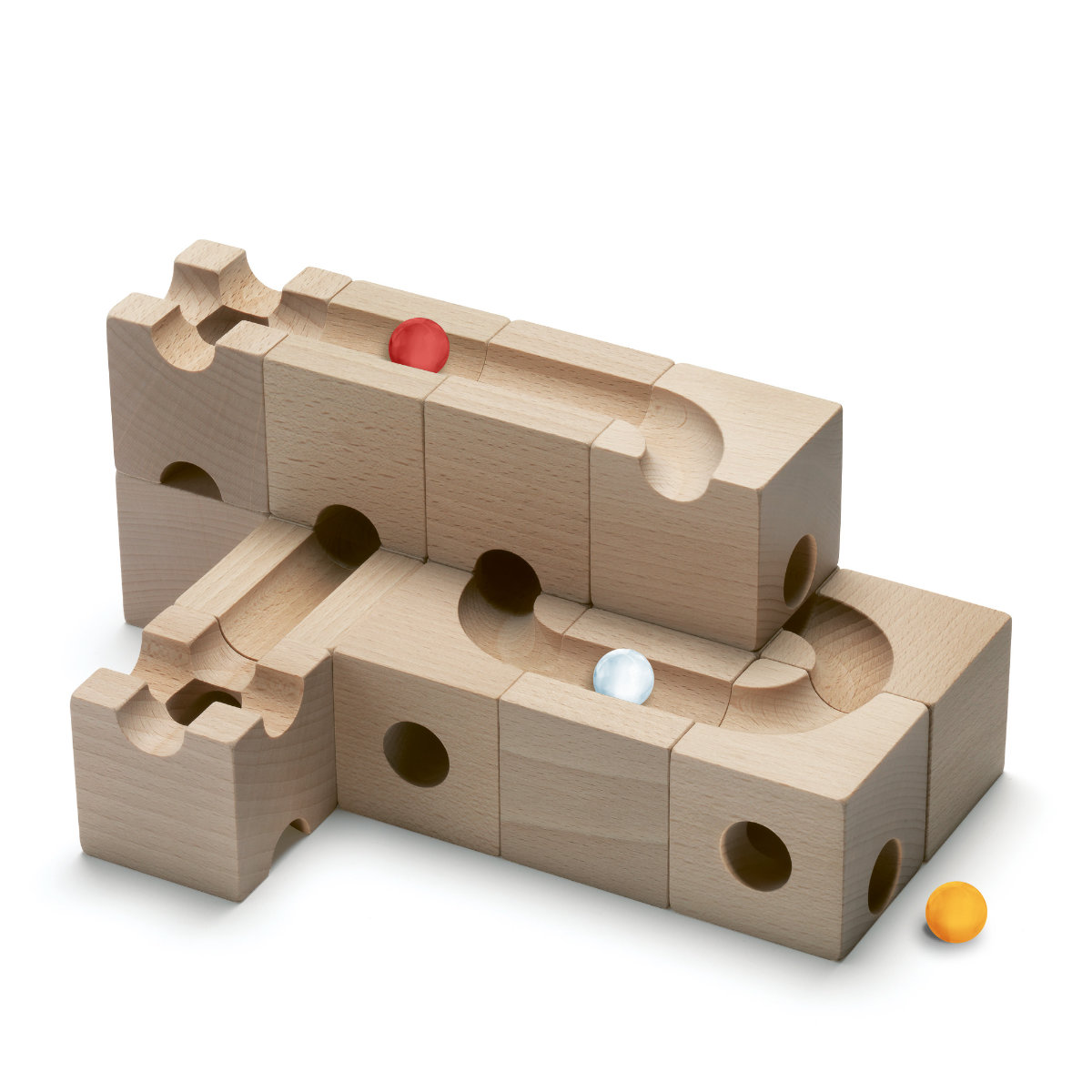 CUBORO Marble Run Extra Set – Expansion Sets in Various Versions