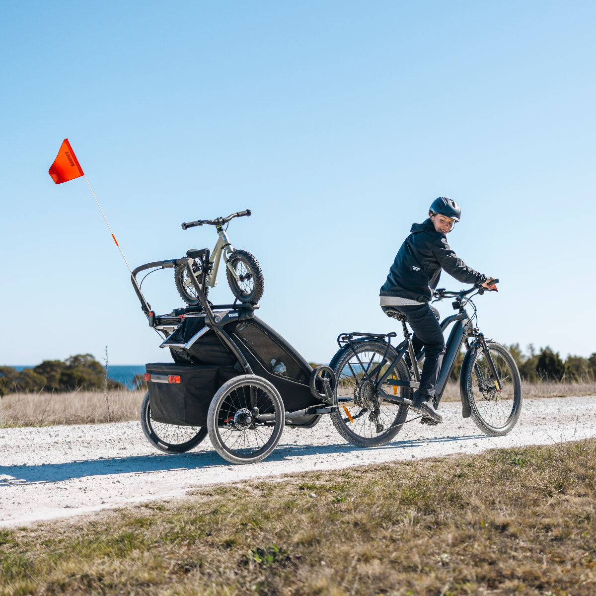 Thule Chariot 2 Laufradhalter für Fahrradanhänger