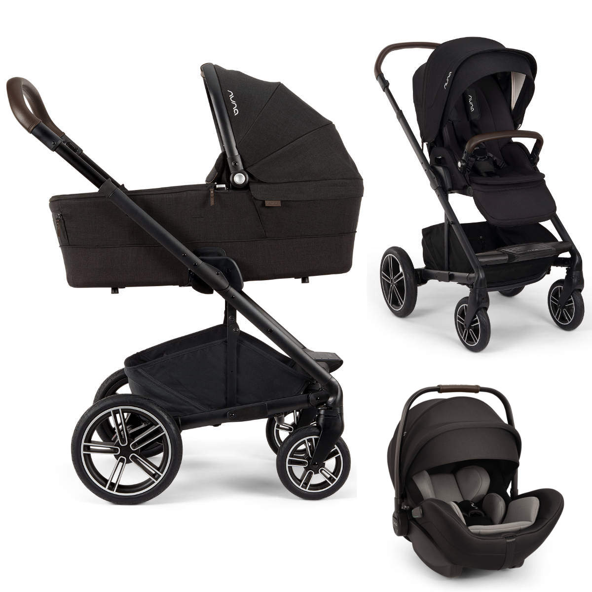 Nuna MIXX Next Stroller Set 3-in-1 incl. Nuna ARRA Flex i-Size Car Seat