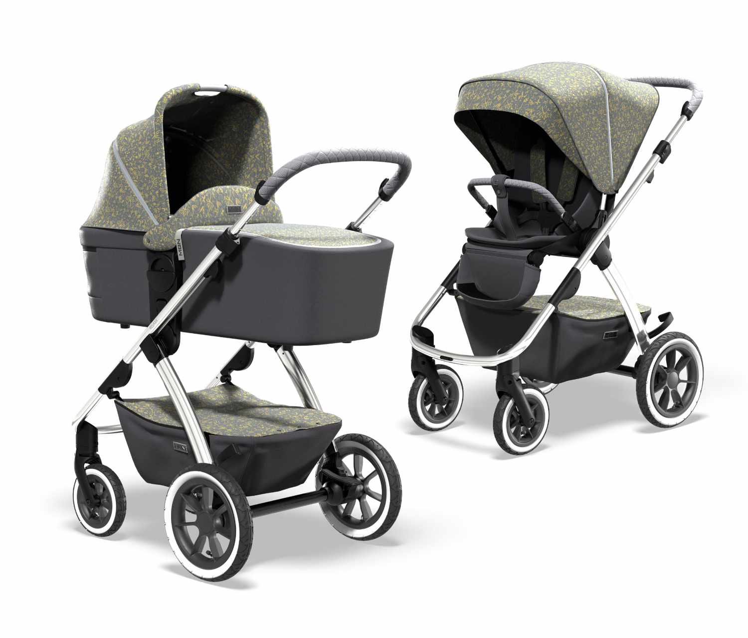 Moon Relaxx pram with carrycot