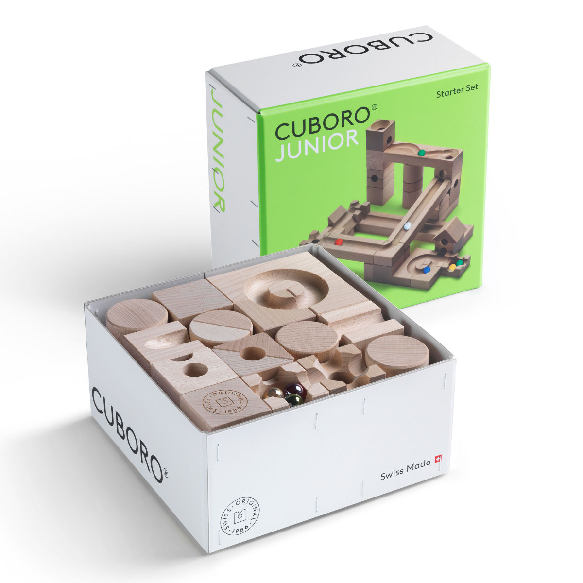 CUBORO Marble Run Extra Set – Expansion Sets in Various Versions