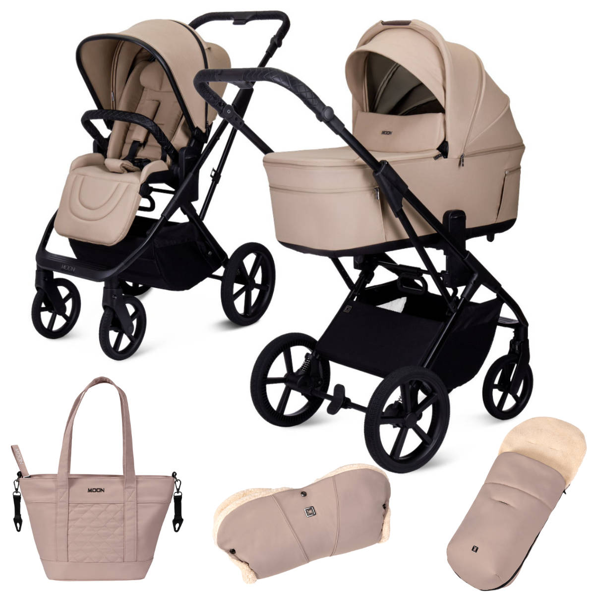 MOON Ciao Fold Kinderwagen Essential Set