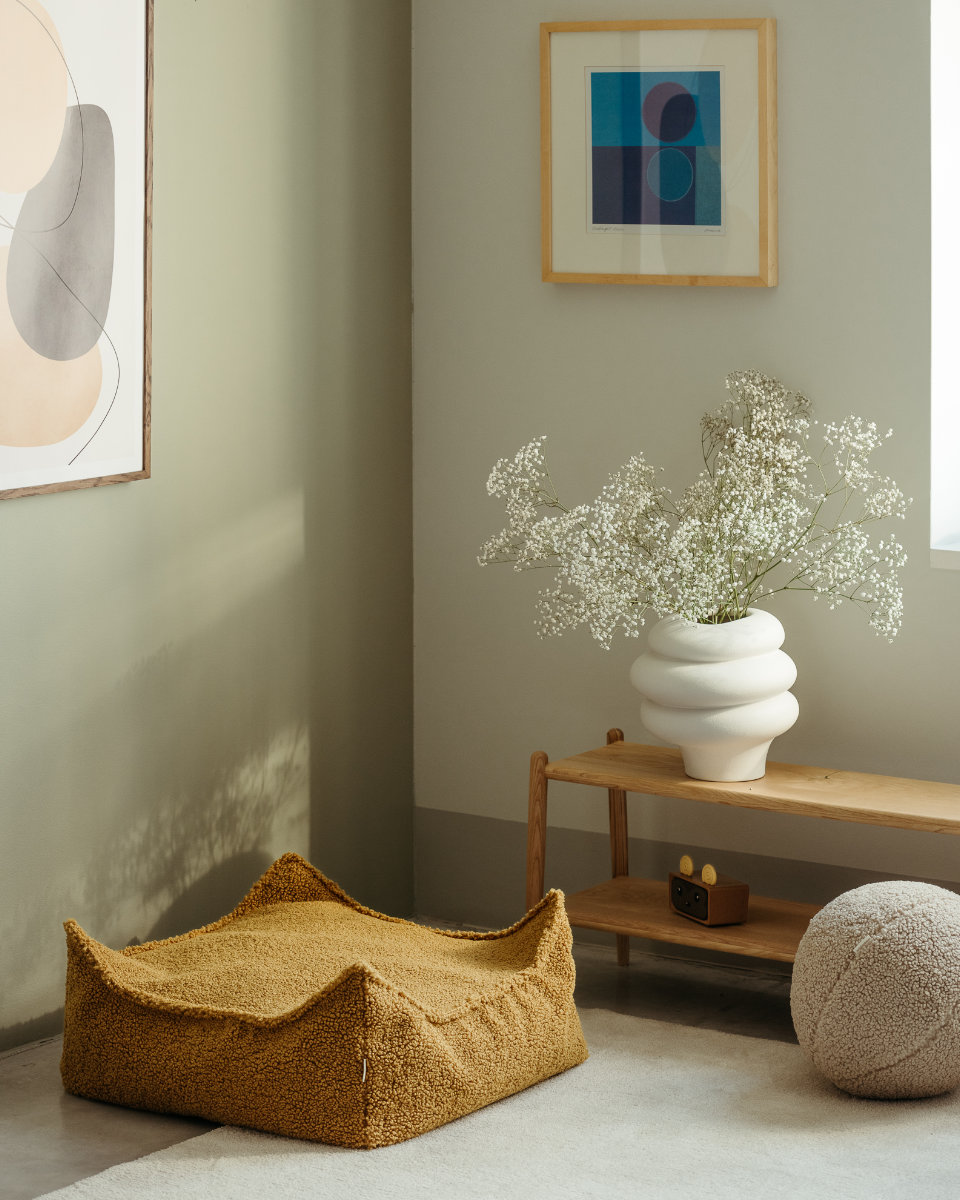 Wigiwama Sitzsack Sessel & Ottoman Square Bundle