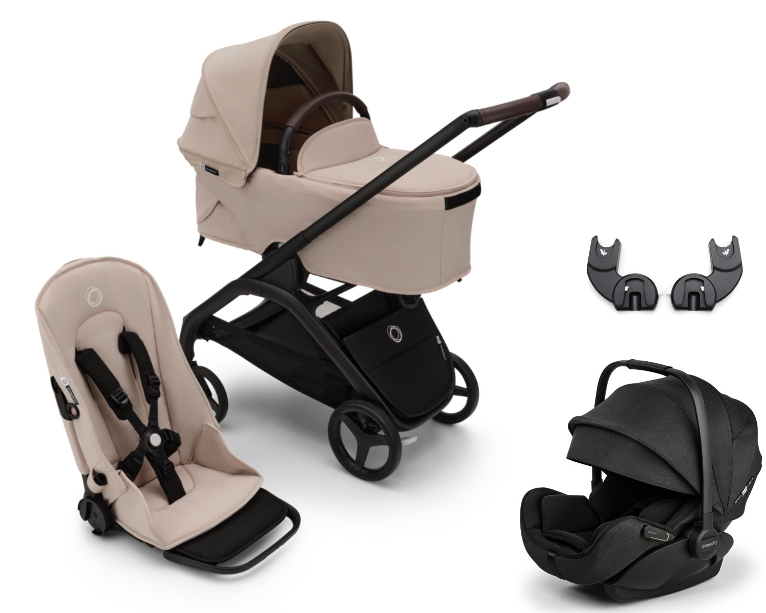 Bugaboo Dragonfly Pram Set 3 in 1 incl. Bugaboo Otter
