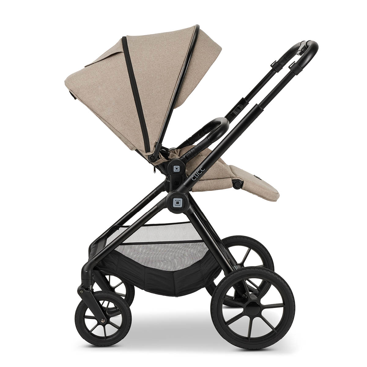 Moon Clicc Pram with Carrycot incl. accessories Collection 2024
