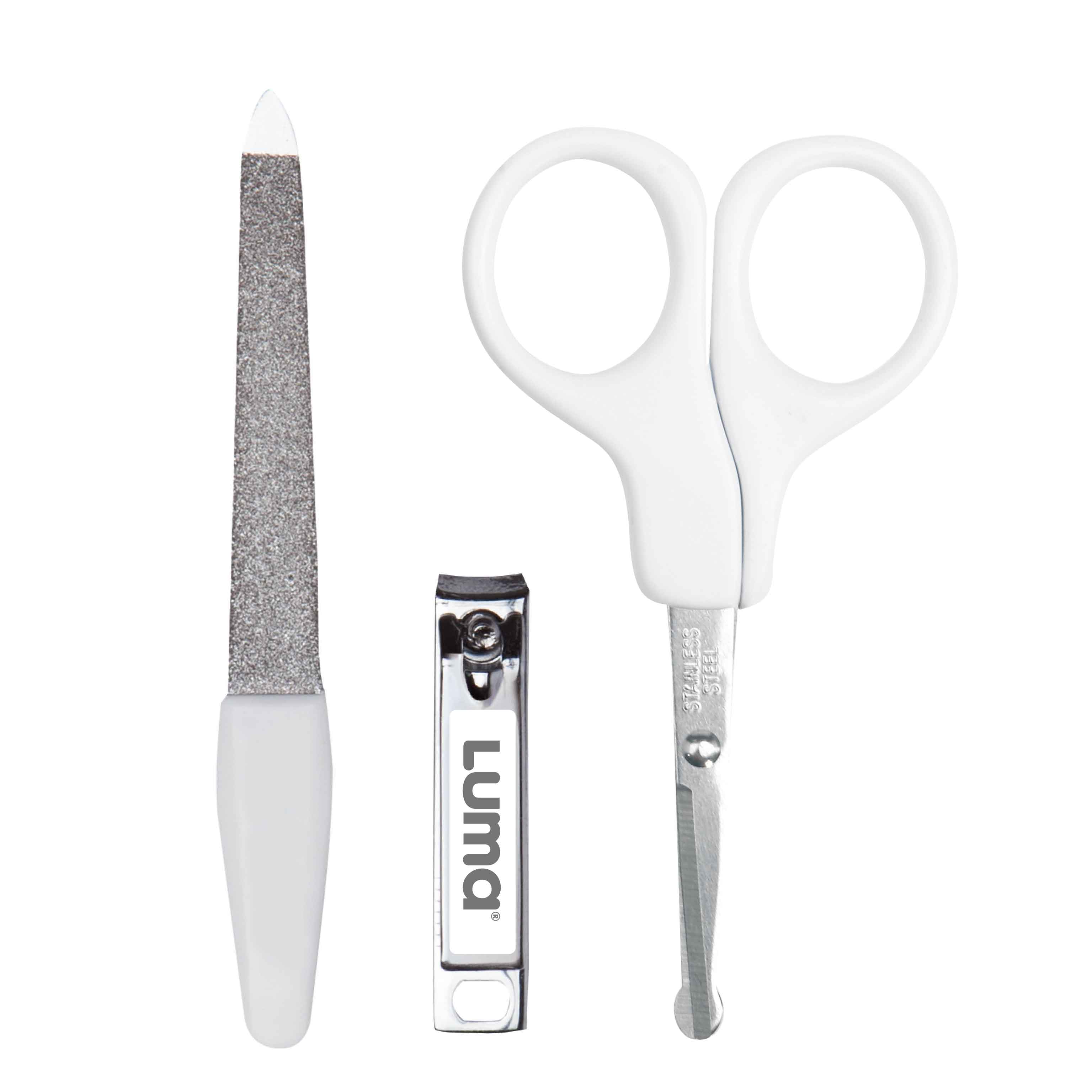 Luma Baby Manicure Set (Nail Scissors, Clippers & File)