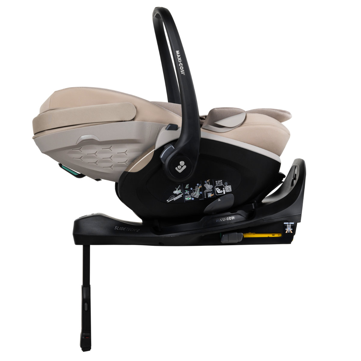 Joolz x Maxi-Cosi Pebble Slide Pro Set inkl. FamilyFix Slide Pro