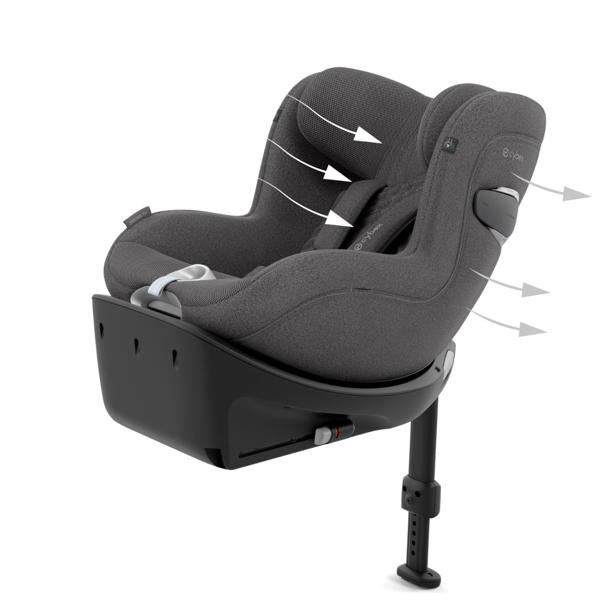 Cybex Sirona Ti i-Size Car Seat with Integrated Base