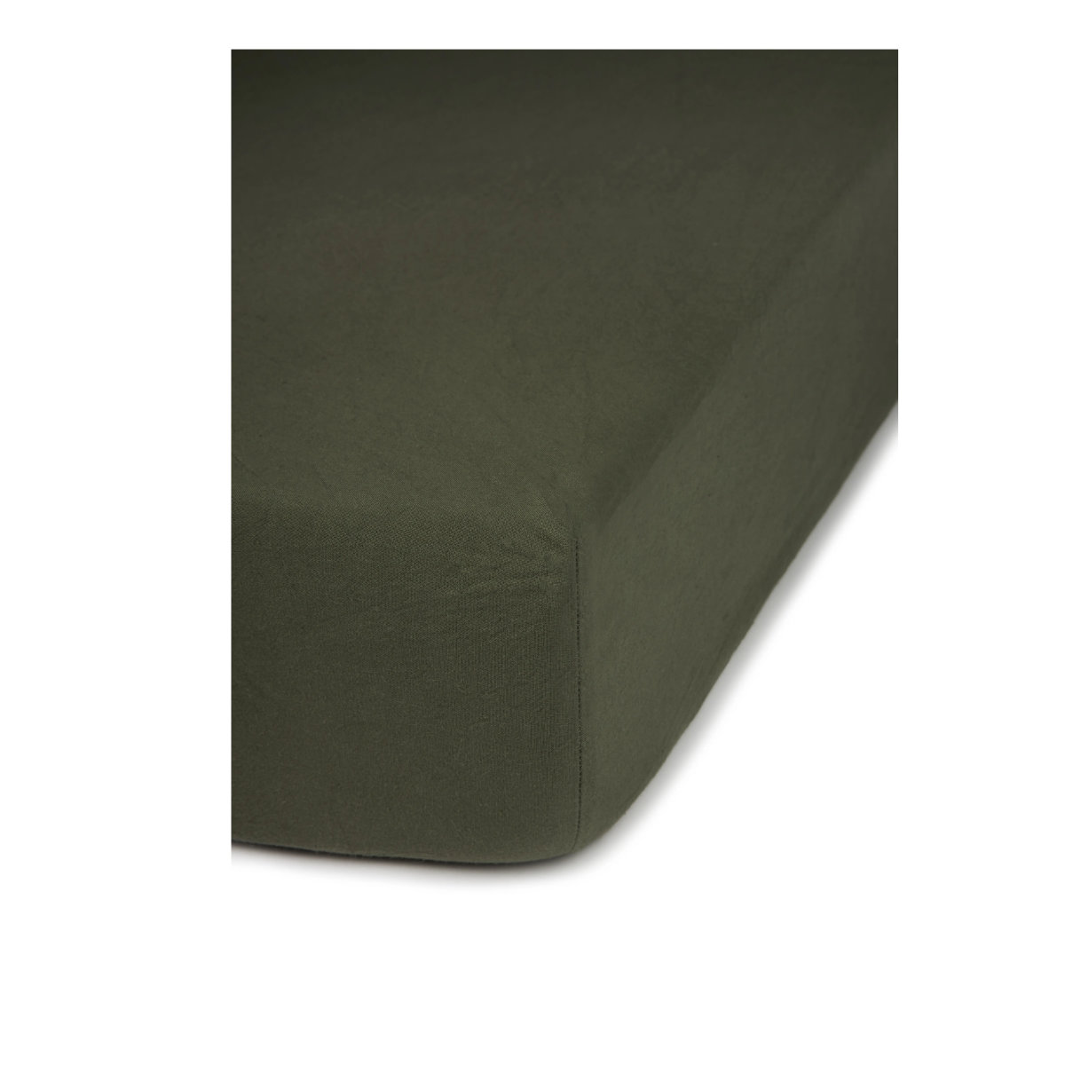 Nobodinoz Wabi Sabi fitted sheet plain 70x140x15 cm