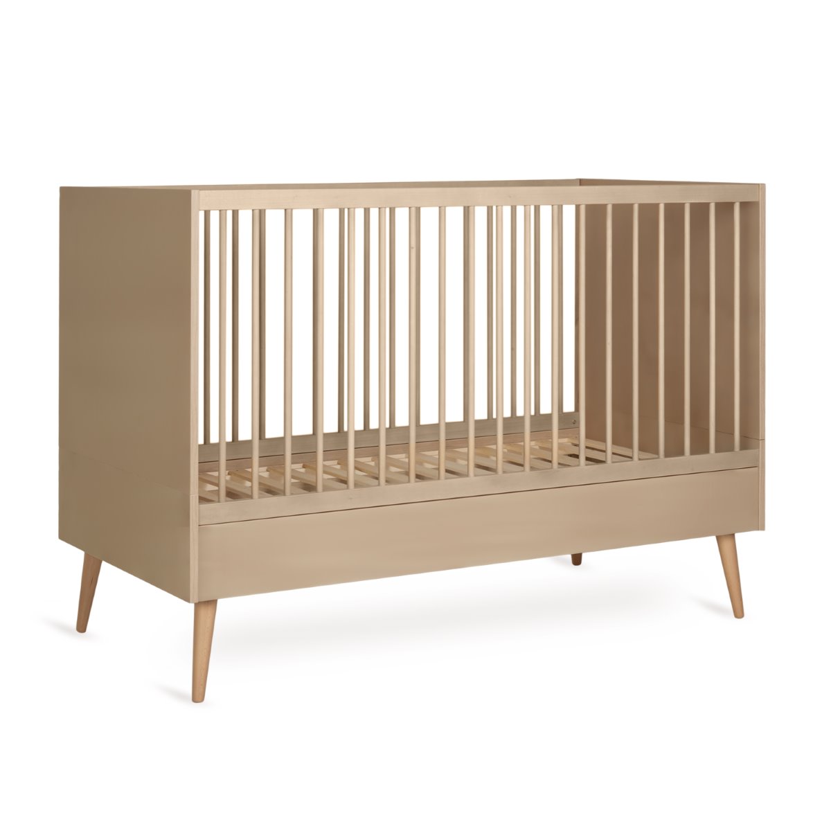 Quax Cocoon Babybett 70 x 140 cm latte