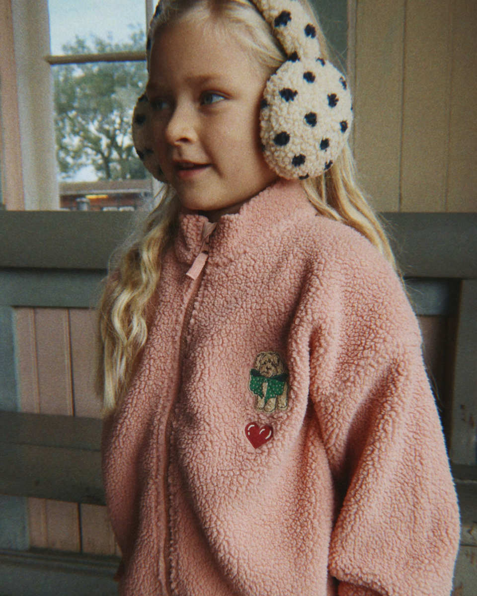 Konges Sløjd Jody Teddy Fleece-Ohrenwärmer