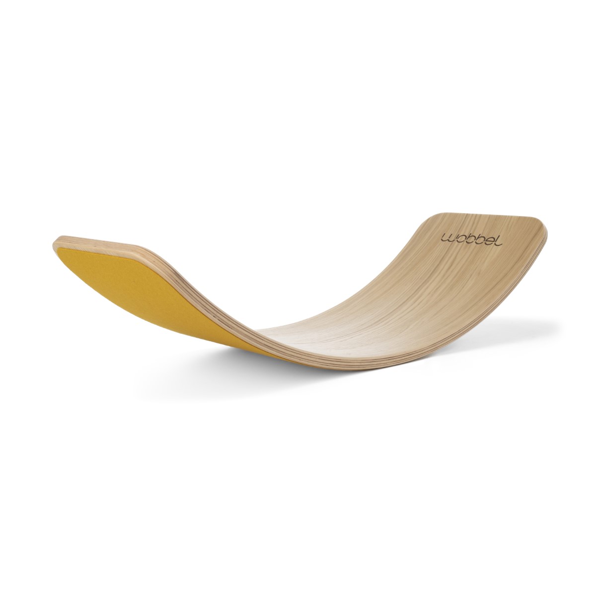 Wobbel Original Balance Board Oak Wood