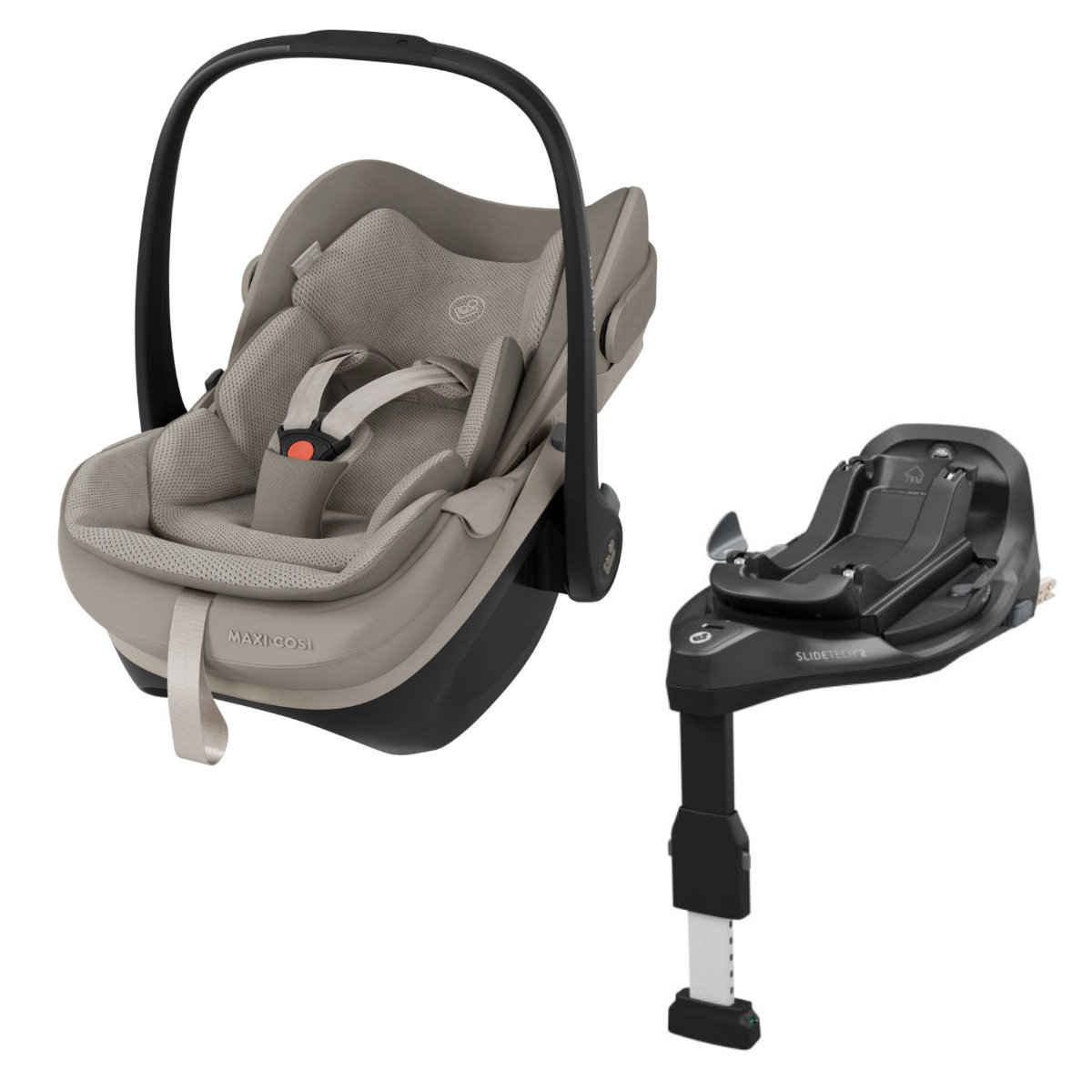Maxi Cosi Pebble Slide Pro + FamilyFix Slide Pro