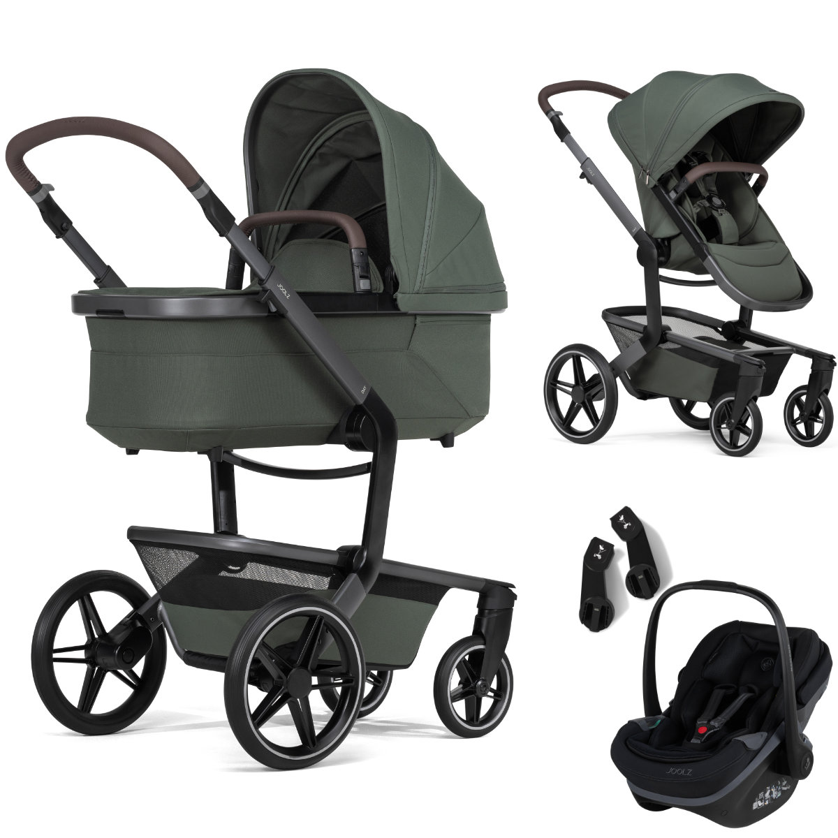 Joolz Day5 Kinderwagen Set 3 in 1 inkl. Joolz x Maxi-Cosi Pebble Slide Pro i-Size Babyschale