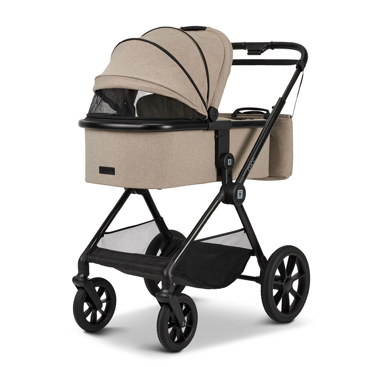 Moon Clicc Pram with Carrycot incl. accessories Collection 2024