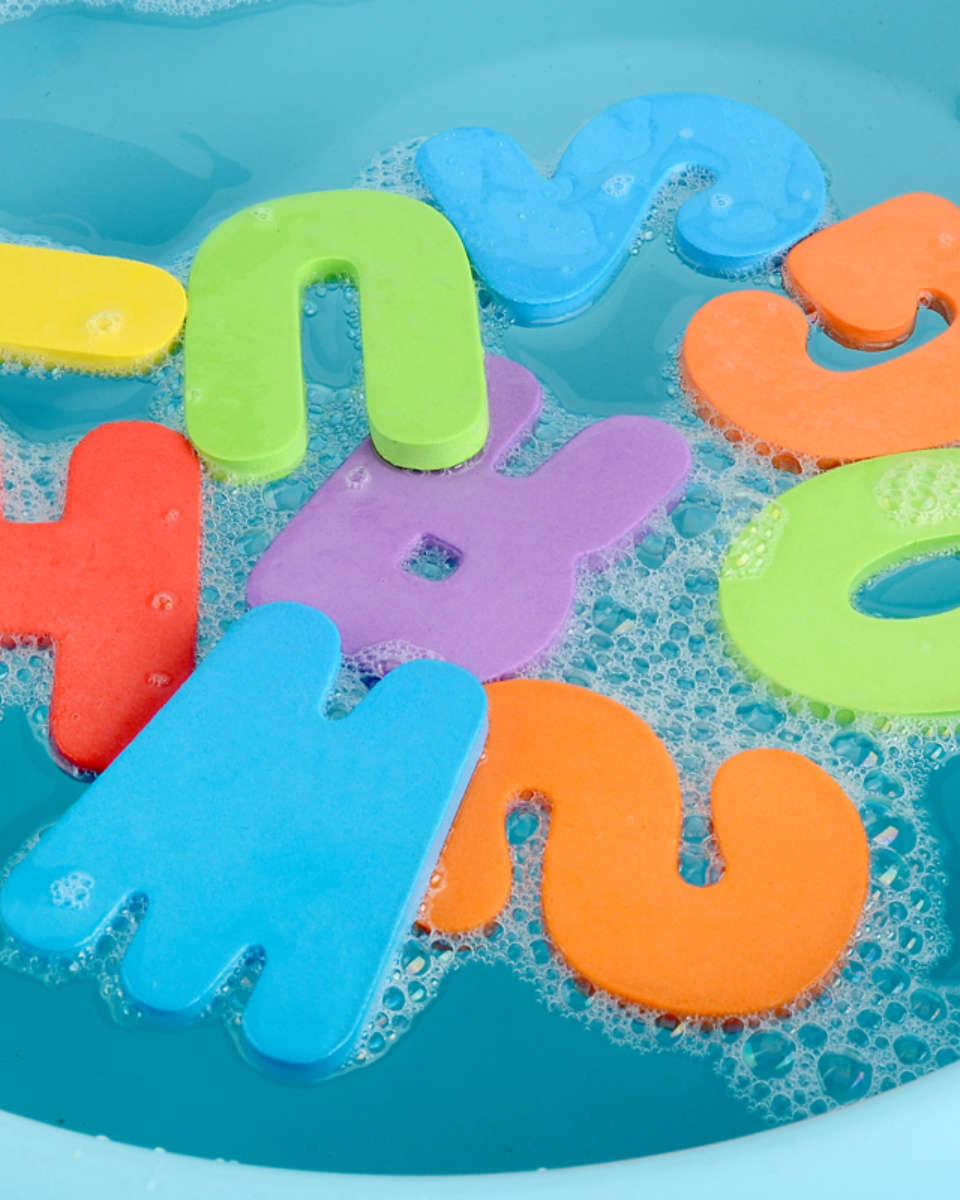 Fresh Kid Badespielzeug Buchstaben & Zahlen – 36 Teile