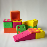 bygge 12-teiliges Starterset "FARVESPIL" bygge 12-teiliges Starterset "FARVESPIL"