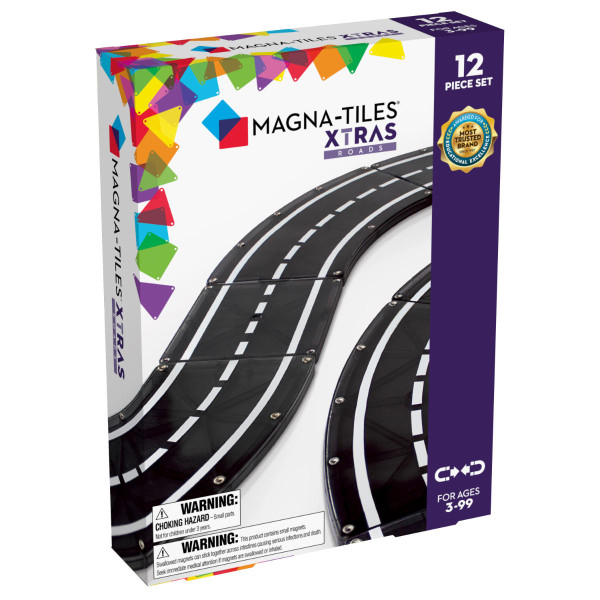 Magna-Tiles Roads - 12 Pieces