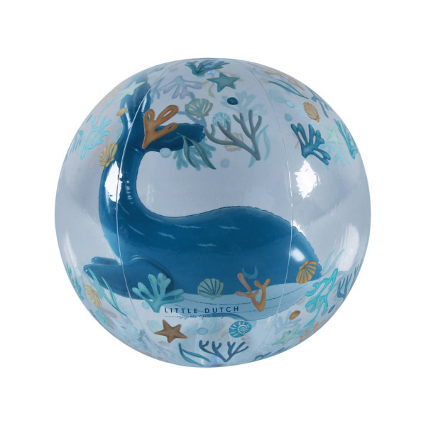 Little Dutch 3D Beach Ball 35 cm