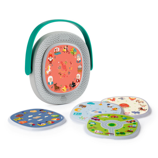TIMIO Interactive Audio Learning Toy Starter Kit with Player & 5 Discs