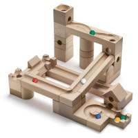CUBORO Kugelbahn JUNIOR das Starter Set, 40-teilig