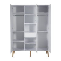 Preview: Quax Cocoon 4 door wardrobe Preview: Quax Cocoon 4 door wardrobe