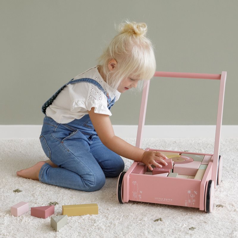 little dutch wooden baby walker